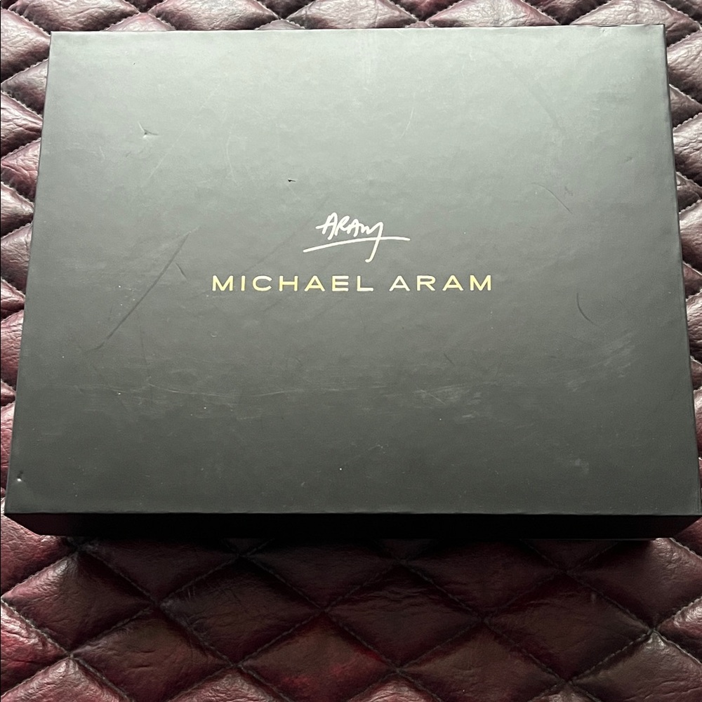 Michael Aram Black and Gold Empty Box